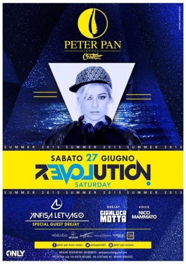 ERRATA CORRIGE -  27/6 Anfisa Letyago @ Peter Pan Loves Costez Revolution