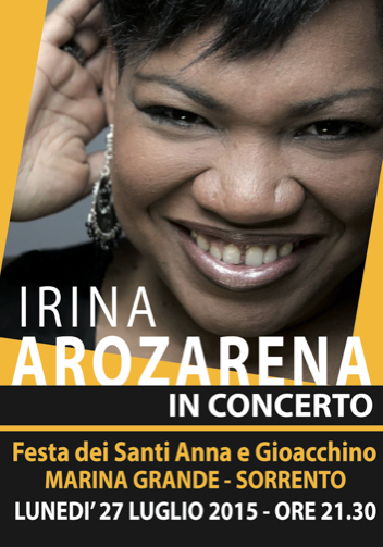 Irina Arozarena & Soul Series band - in concerto