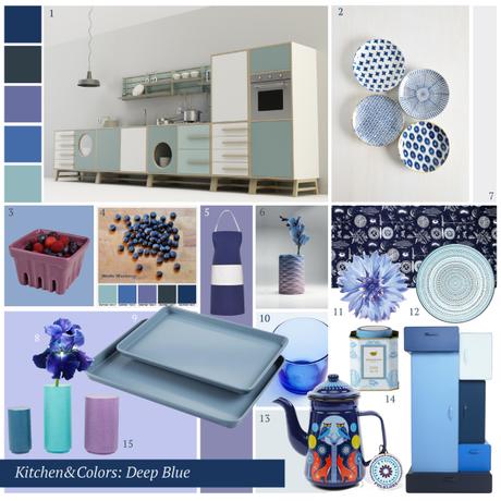 lacaccavella, kitchencolors, blu, blue, palette, colors, inspiration, cucina, kitchen