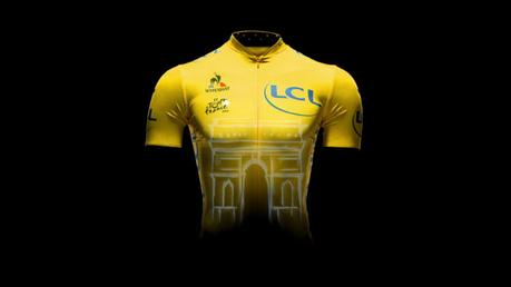 Maglia gialla del Tour 2015 ricorda i 40 anni sugli Champs-Élysées