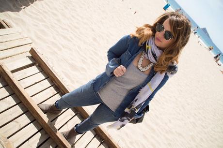 Travel to Benidorm. Denim & Grey ♡