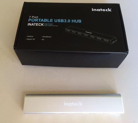 HUB Inateck HB7002 per collegare 7 dipositivi USB 3.0: VIDEO