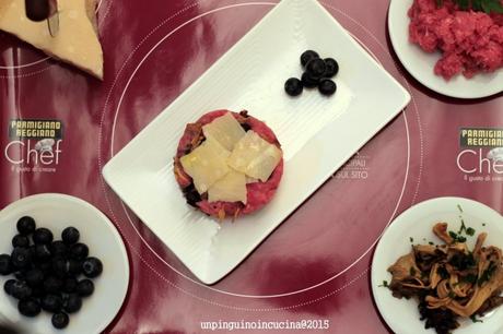 tartare-di-manzo-con-finferle-mirtilli-e-parmigiano-reggiano