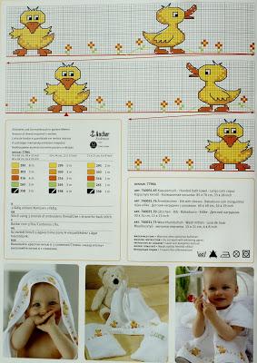 Corredino per neonato con orsetti e paperelle