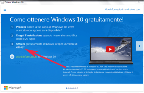 Windows 10 prezzo