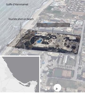 L'attacco a un hotel in Tunisia