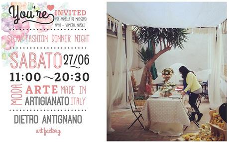 Slow fashion & Dinner Night al Borgo Antignano