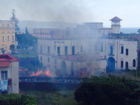 Incendio Ercolano - Villa Ruggiero