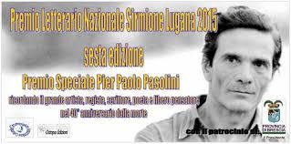 Premio Letterario Nazionale Sirmione Lugana 2015 -VI edizione- Premio Speciale Pier Paolo Pasolini