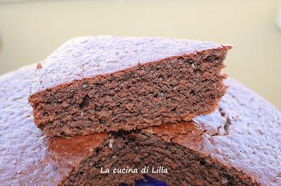 Torte: Torta al latte caldo al cacao