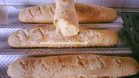 Baguette a lievitazione naturale (con Licoli)