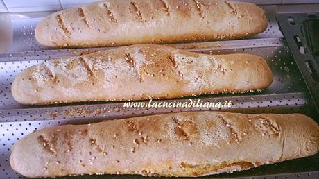 Baguette a lievitazione naturale (con Licoli)