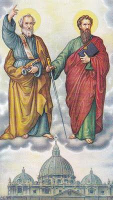 Oggi si festeggia i Santi Pietro e Paolo