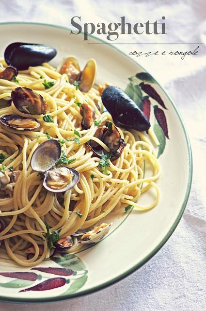 Spaghetti cozze e vongole