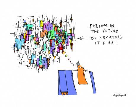 Post-it Believe in the Future