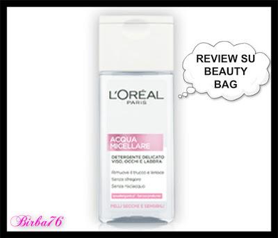 ACQUA MICELLARE L’OREAL PARIS REVIEW