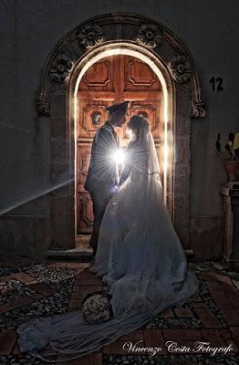 Giochi di luce nelle foto del vostro matrimonio firmate Vincenzo Costa