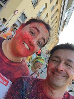 La Color run di Genova ed il team #ilovefarmaciaserra.