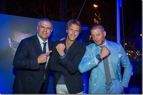 Ricardo Guadalupe, Emmanuel Philibert de Savoie and Lapo Elkann @Julio- Piatti