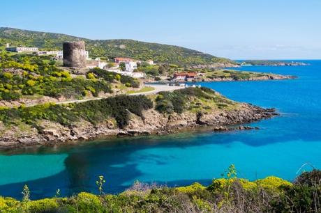 Asinara island in Sardinia, Italy