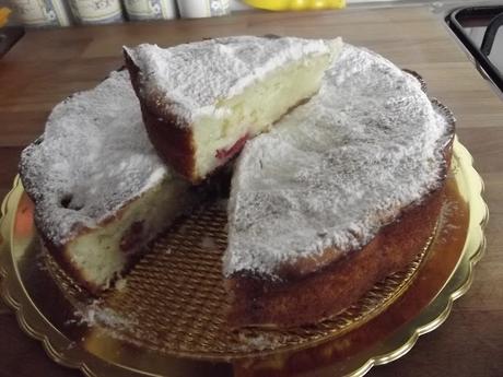 TORTA ALLE CILIEGIE SENZA UOVA