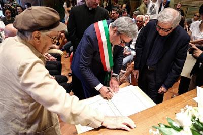 i fratelli Taviani cittadini onorari di San Miniato