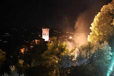 i fuochi di San Giovanni in Rocca