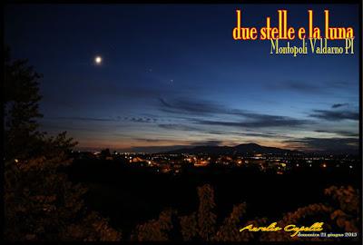 due stelle e la luna