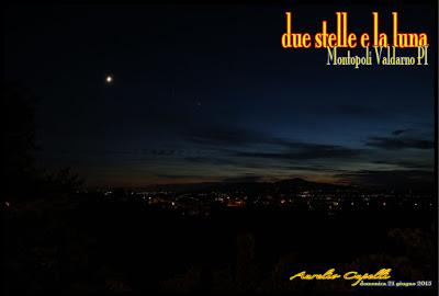 due stelle e la luna