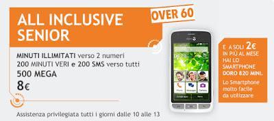 All Inclusive Senior: la tariffa di Wind rivolta ai vostri genitori/nonni All Inclusive Senior: la tariffa di Wind rivolta ai vostri genitori/nonni