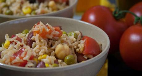 Insalata di riso integrale 