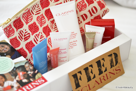 Clarins&FEED: Feed your skin, Feed our planet