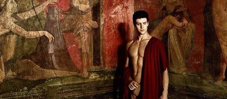 Roberto Bolle agli Scavi di Pompei