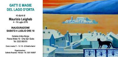 Gatti e magie del lago d’Orta