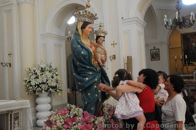 POSITANO : a Montepertuso i festeggiamenti  in Onore a Santa Maria delle Grazie ...