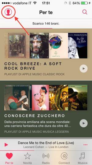 Come disattivare rinnovo automatico Apple Music