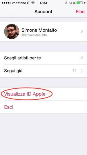 Come disattivare rinnovo automatico Apple Music