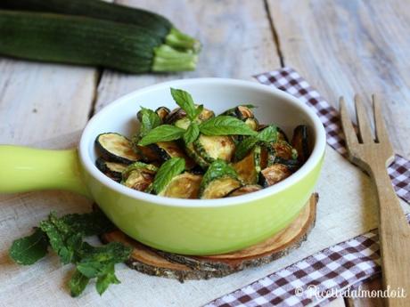 Zucchine alla menta