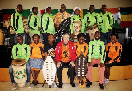 Fr. Mario with the Alleluya Band 