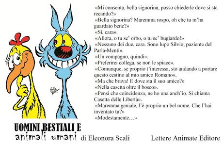 Segnalazione - UOMINI BESTIALI E ANIMALI UMANI di Eleonora Scali