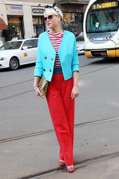 In the Street...Colors + Stripes + Dots + Animal Print