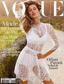 Gisele Bundchen in Dolce & Gabbana su Vogue Paris Aprile 2011
