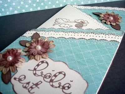 Carte e fiori Dovecraft Tea House, timbri Aladine, fustel...