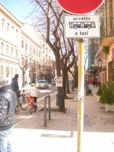 Corso Garibaldi, Foggia… “Lasciate ogne speranza voi chi pedalate”