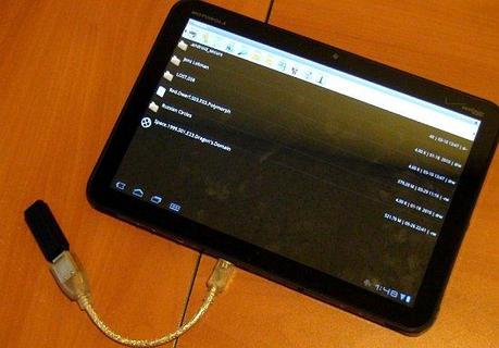 Hack permette di utilizzare chiavette usb su Motorola Xoom