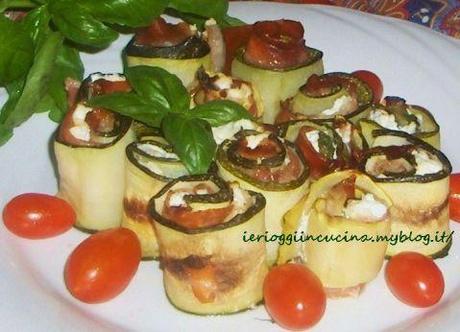 Rollini di zucchine