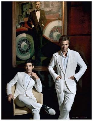 Dennis Johnson, Brad Kroenig a Andrija Bikic su GQ Russia Marzo 2011