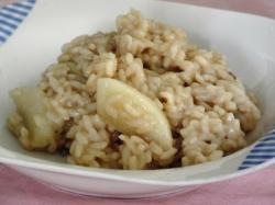 Risotto al tè e pere