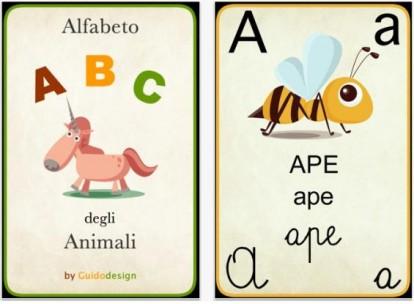 Simpatica applicazione per insegnare ai più piccoli l'alfabeto con ABC degli Animali