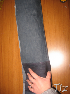 La cuccia in jeans per Kira